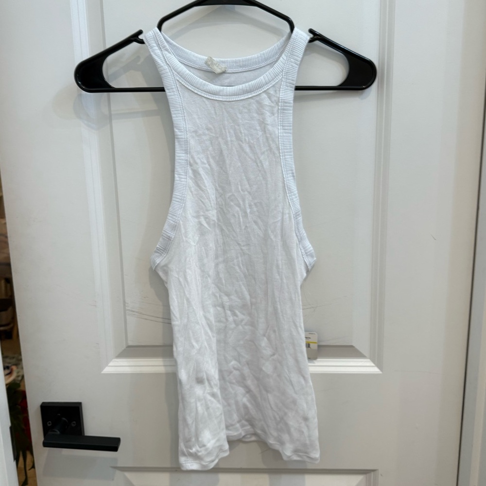Free People white tank top NWT